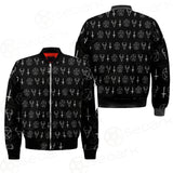 Satanic Symbol Bomber Jacket