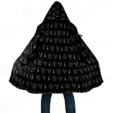 Satanic Symbol Cloak with bag