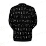 Satanic Symbol Button Jacket