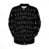 Satanic Symbol Button Jacket