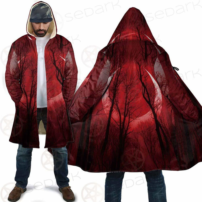 Dark Scary Forest SDN-1010 Cloak with bag