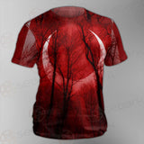 Dark Scary Forest SDN-1010 Unisex T-shirt