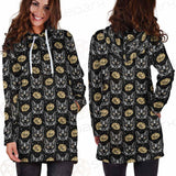 Four Eyed Cat Roses SDN-1011 Hoodie Dress