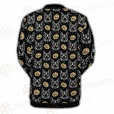 Four Eyed Cat Roses SDN-1011 Button Jacket