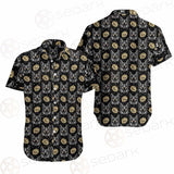 Four Eyed Cat Roses SDN-1011 Shirt Allover