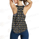 Four Eyed Cat Roses SDN-1011 Women Tank Top