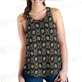 Four Eyed Cat Roses SDN-1011 Women Tank Top