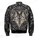 The Symbol Baphomet Of Satanism Baphomet SDN-1013 Bomber Jacket