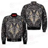 The Symbol Baphomet Of Satanism Baphomet SDN-1013 Bomber Jacket