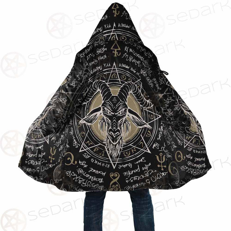 The Symbol Baphomet Of Satanism Baphomet SDN-1013 Cloak no bag