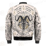 Horned Goat And Octagonal Star SDN-1014 Bomber Jacket