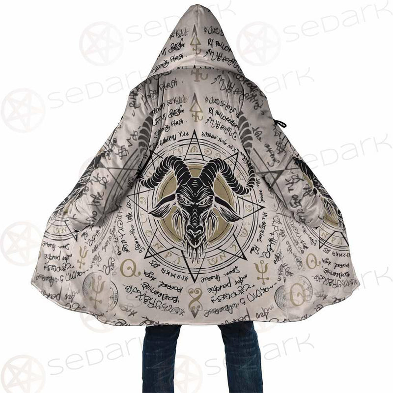 Horned Goat And Octagonal Star SDN-1014 Cloak no bag