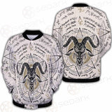 Horned Goat And Octagonal Star SDN-1014 Button Jacket