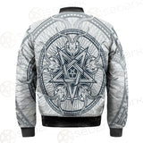 Goat Skulls And Star Rays SDN-1015 Bomber Jacket