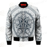 Goat Skulls And Star Rays SDN-1015 Bomber Jacket