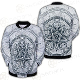 Goat Skulls And Star Rays SDN-1015 Button Jacket