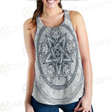 Goat Skulls And Star Rays SDN-1015 Women Tank Top