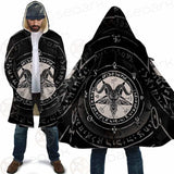 Horned Goat And Pentagram SDN-1016 Cloak with bag