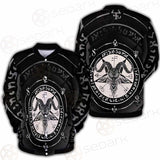 Horned Goat And Pentagram SDN-1016 Button Jacket