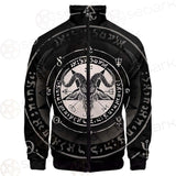 Horned Goat And Pentagram SDN-1016 Stand-up Collar Jacket