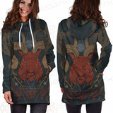 Head Satan Goat Occult SDN-1017 Hoodie Dress