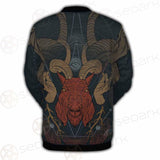 Head Satan Goat Occult SDN-1017 Button Jacket