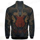 Head Satan Goat Occult SDN-1017 Stand-up Collar Jacket