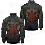 Head Satan Goat Occult SDN-1017 Stand-up Collar Jacket