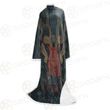 Head Satan Goat Occult SDN-1017 Sleeved Blanket