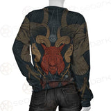 Head Satan Goat Occult SDN-1017 Unisex Sweatshirt