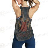 Head Satan Goat Occult SDN-1017 Women Tank Top