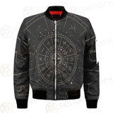 Vector Illustration Set Of Moon Phases SDN-1018 Bomber Jacket