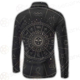 Vector Illustration Set Of Moon Phases SDN-1018 Long Sleeve Shirt