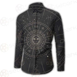 Vector Illustration Set Of Moon Phases SDN-1018 Long Sleeve Shirt