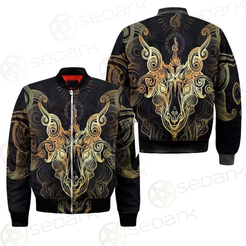 Satanic Goat Head SDN-1020 Bomber Jacket
