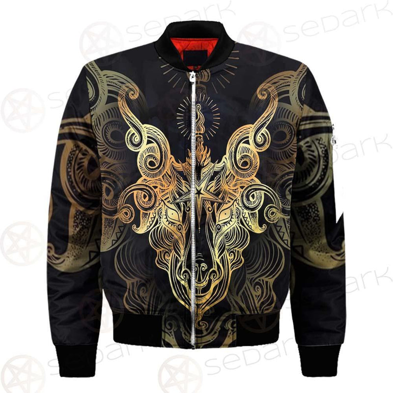 Satanic Goat Head SDN-1020 Bomber Jacket