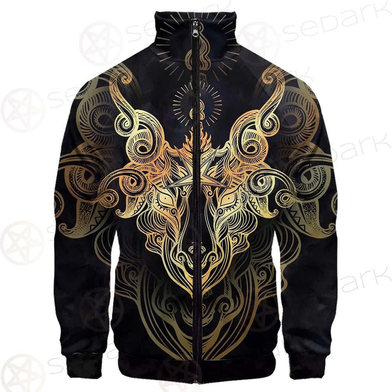 Satanic Goat Head SDN-1020 Stand-up Collar Jacket