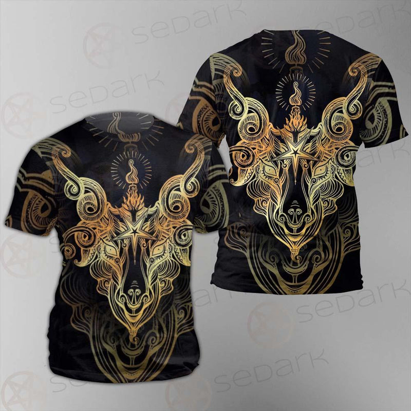 Satanic Goat Head SDN-1020 Unisex T-shirt