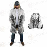 Vector Illustration Isolated SDN-1023 Cloak with bag