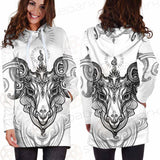 Vector Illustration Isolated SDN-1023 Hoodie Dress