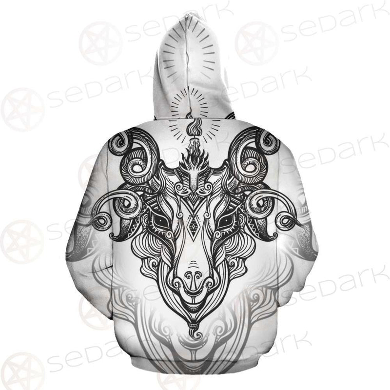 Vector Illustration Isolated SDN-1023 Hoodie Allover