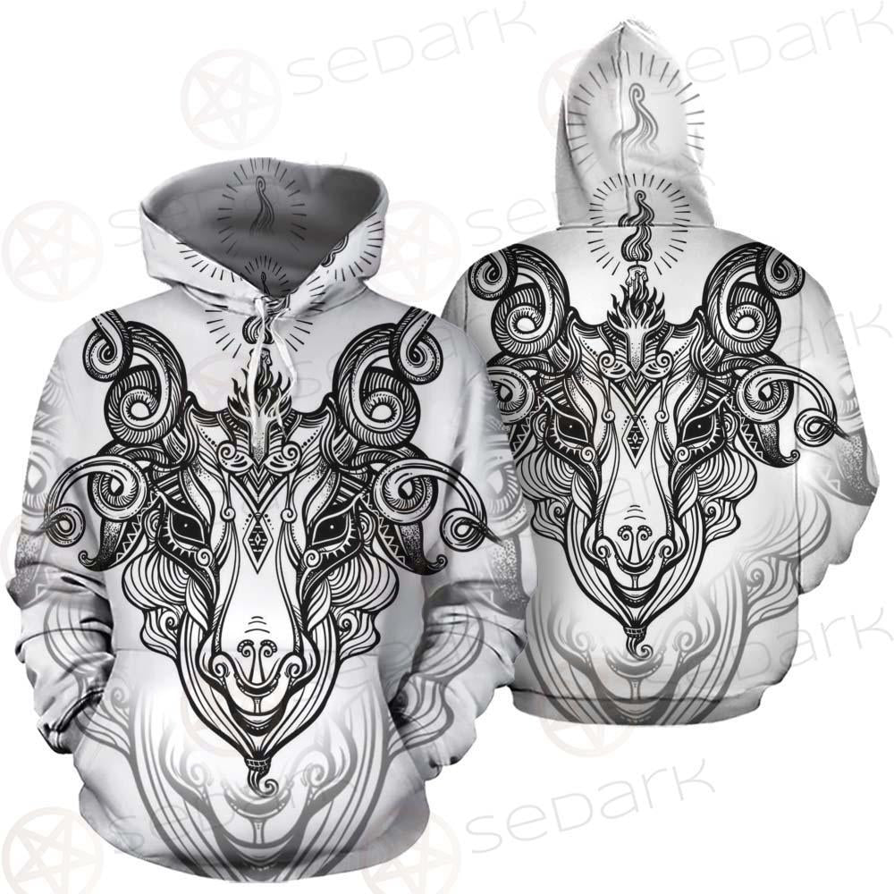 Vector Illustration Isolated SDN-1023 Hoodie Allover