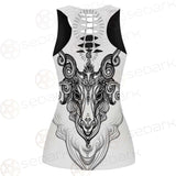 Vector Illustration Isolated SDN-1023 Hollow Out Tank Top