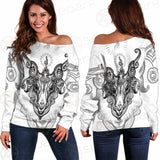 Vector Illustration Isolated SDN-1023 Off Shoulder Sweaters