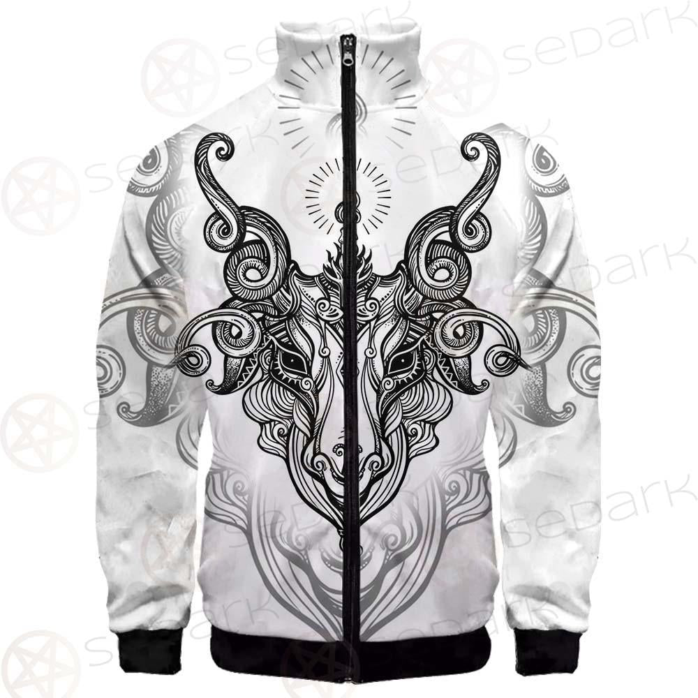 Vector Illustration Isolated SDN-1023 Stand-up Collar Jacket