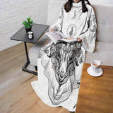 Vector Illustration Isolated SDN-1023 Sleeved Blanket