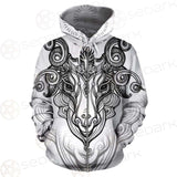 Vector Illustration Isolated SDN-1023 Zip-up Hoodies