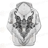 Vector Illustration Isolated SDN-1023 Hoodie Raglan Zip