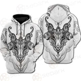 Vector Illustration Isolated SDN-1023 Hoodie Raglan Zip