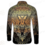 Pentagram Sign Head Of Demon Baphomet SDN-1024 Long Sleeve Shirt